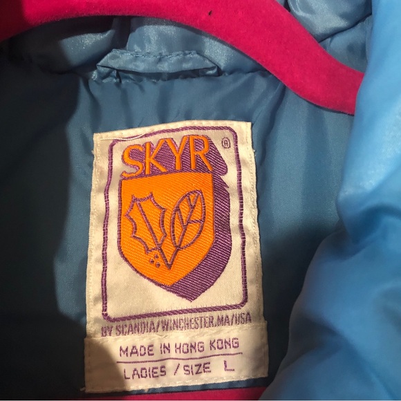 EUC Women’s Vintage 80’s SKYR Puffer Ski Jacket - Picture 6 of 11